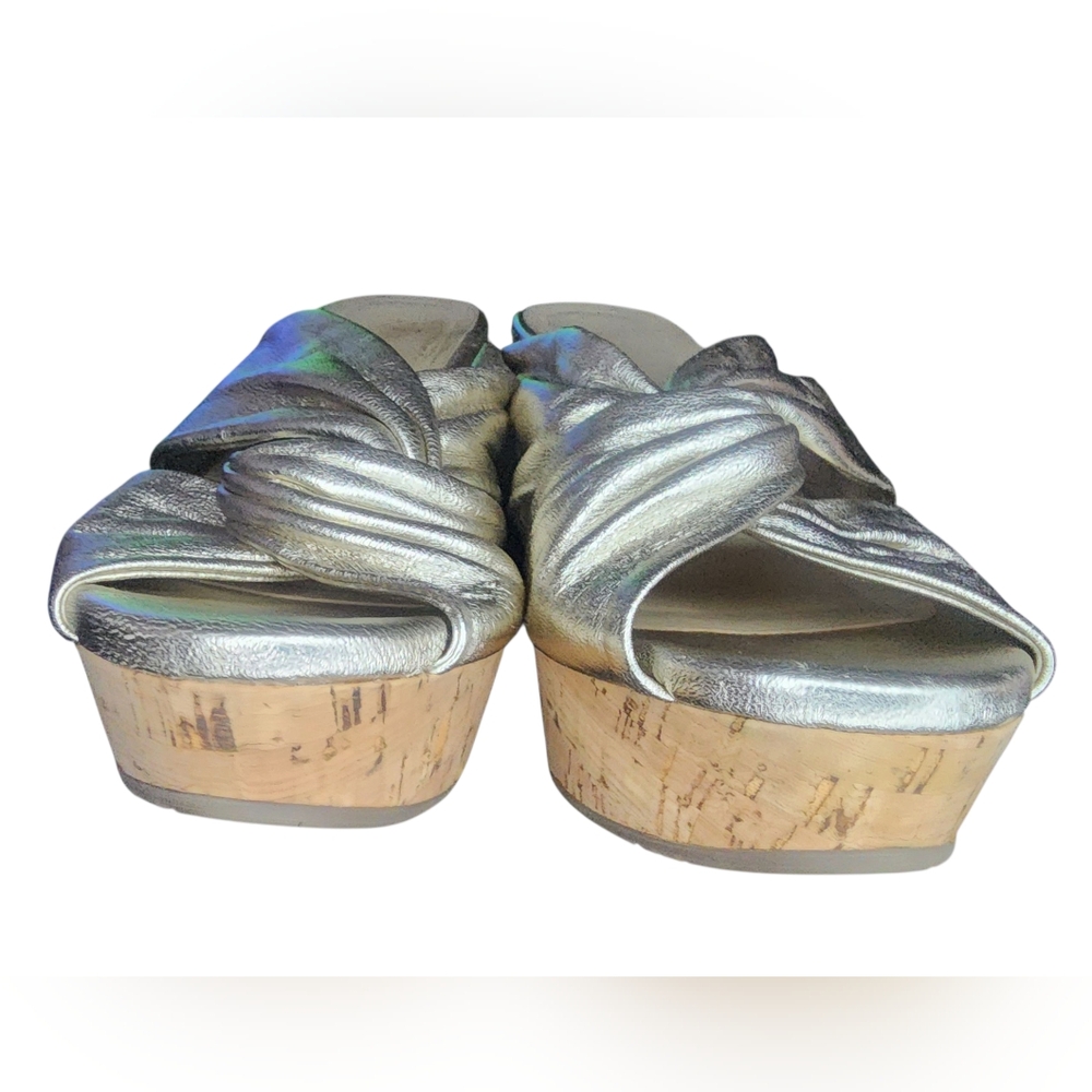 Chocolat Blu Wiley Platform Wedge Sandal,  Womens 7.5 - Picture 3 of 10